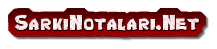 Şarkı Notaları, Türkü Notaları, Flüt Notaları, Gitar Notaları